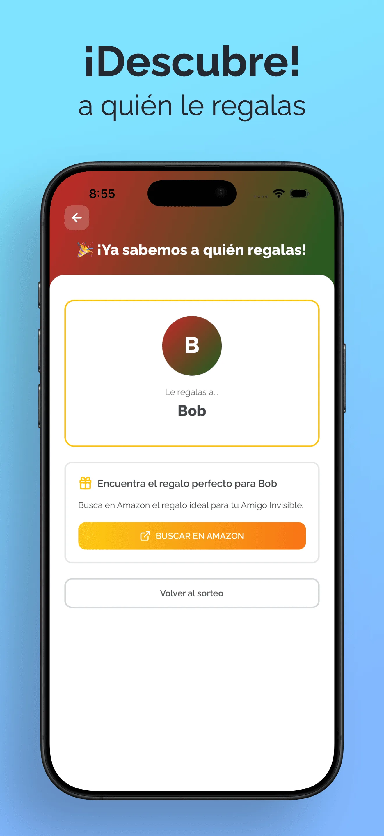 Lista de deseos con enlaces de Amazon